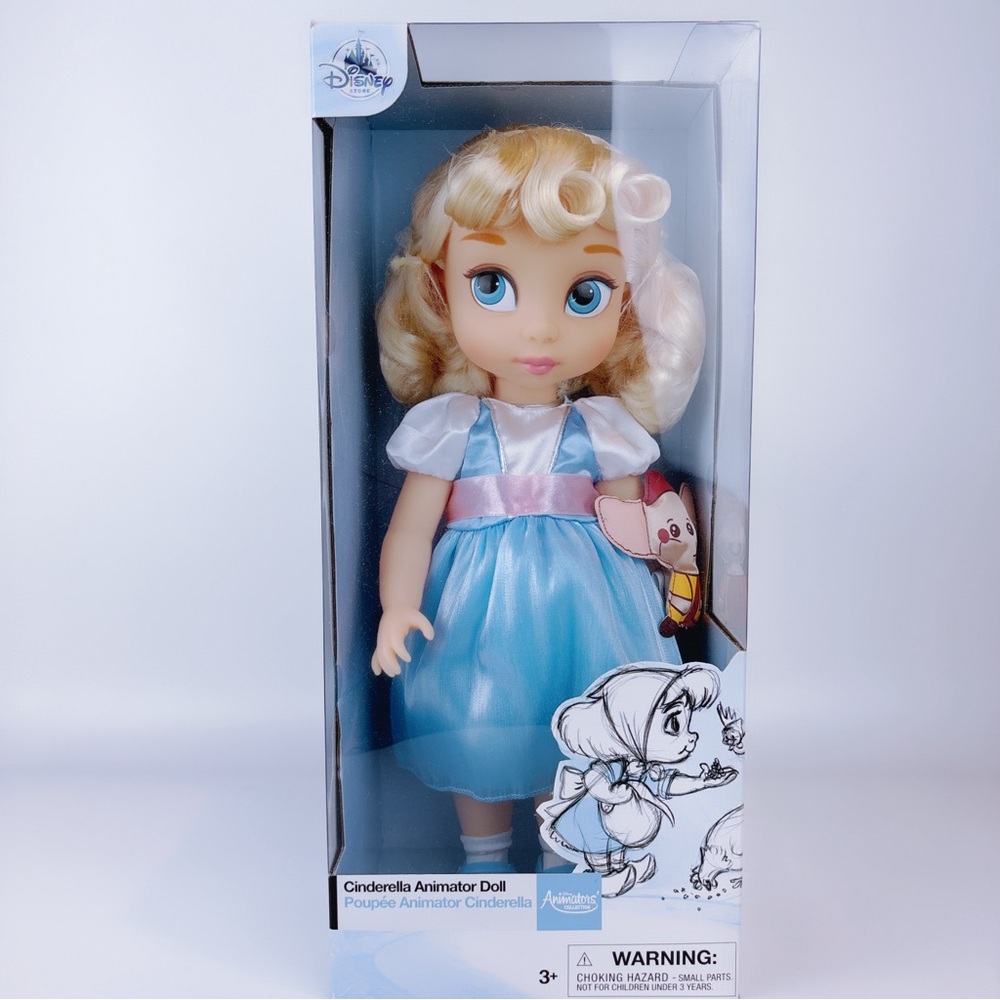 NIB Disney Animator Doll Cinderella 16”
